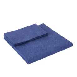Copripiumino matrimoniale e federe Missoni JO 50 blu
