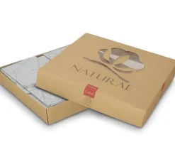 Copripiumino Matrimoniale GABEL NATURAE Aurora GRIGIO AZZURRO