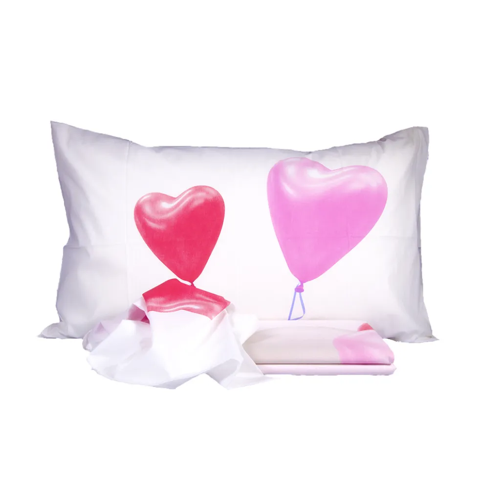 Copripiumino Matrimoniale GABEL Ballons ROSA