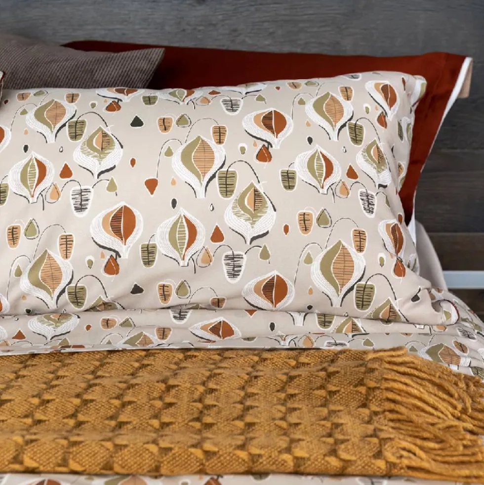 Copripiumino matrimoniale in raso Emanuela Galizzi Arianna lino
