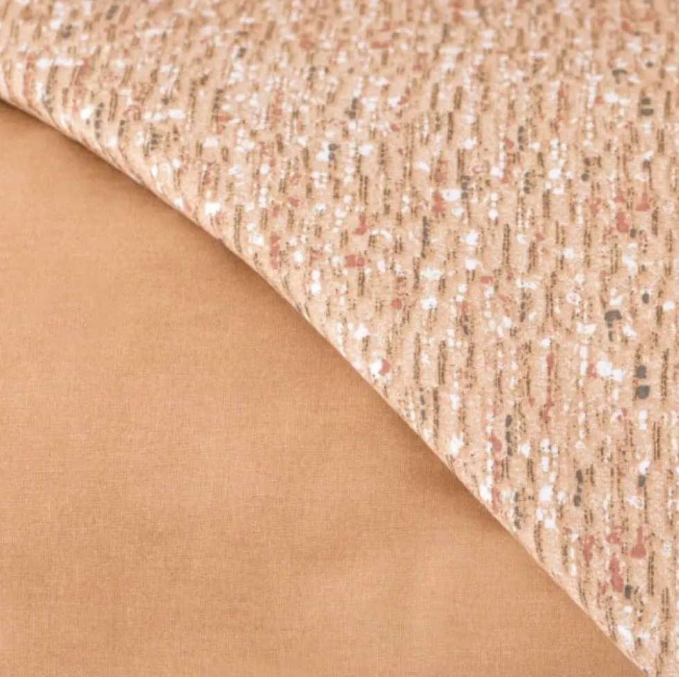 Copripiumino Matrimoniale RIVIERA Tulla BEIGE CARAMELLO