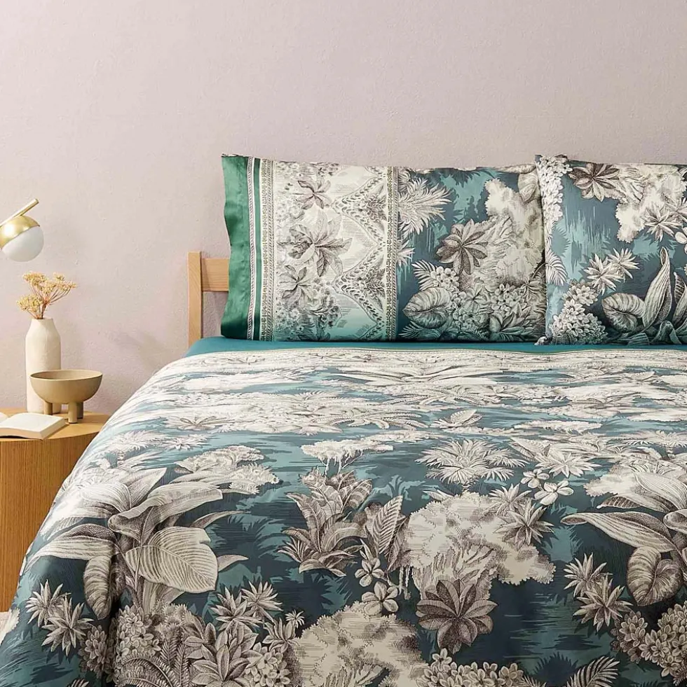 Copripiumone Bassetti Boboli V1 Verde – Eleganza e Natura di cotone