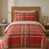 Copripiumone Tartan Rosso Bassetti Kilt Singolo 1 piazza