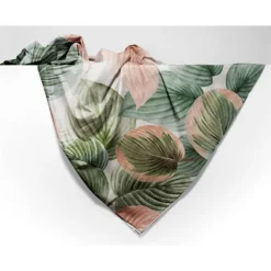 Copritutto Telo arredo Dorotea Foulard stiro facile foliage