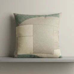 Cuscino decorativo da divano 45x45 Borbonese OP Domino verde