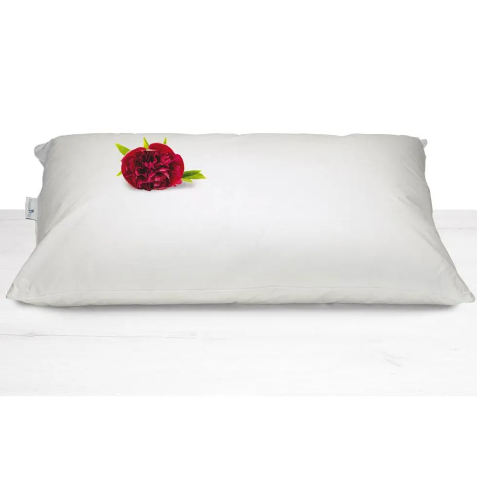 Cuscino Piumetta Daunenstep Silver LIGHT SOTTILE Per chi dorme di pancia