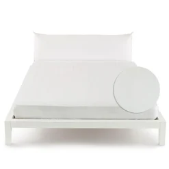 DAUNEX coprimaterasso con angoli matrimoniale in cotone DIAMOND 180x200