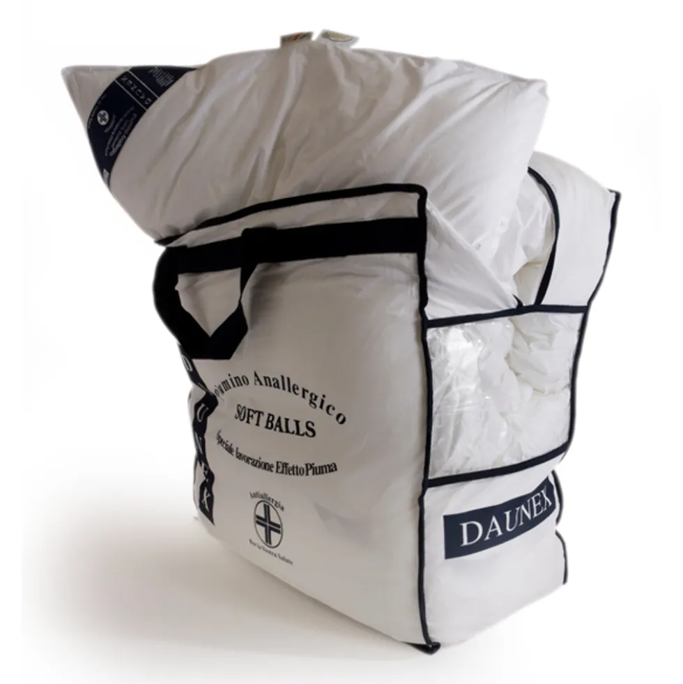 Daunex Piumino Anallergico Singolo 155x200 Softballs Warm Invernale