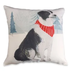 Fodera per cuscino da divano 45x45 Cane Collie Romeo
