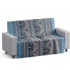 Foulard Copritutto Telo Arredo 260x260 cm VARANASI blu