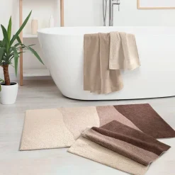 Gabel Dune Tappeto Bagno Antiscivolo 60x100 Beige | Spugna Cotone