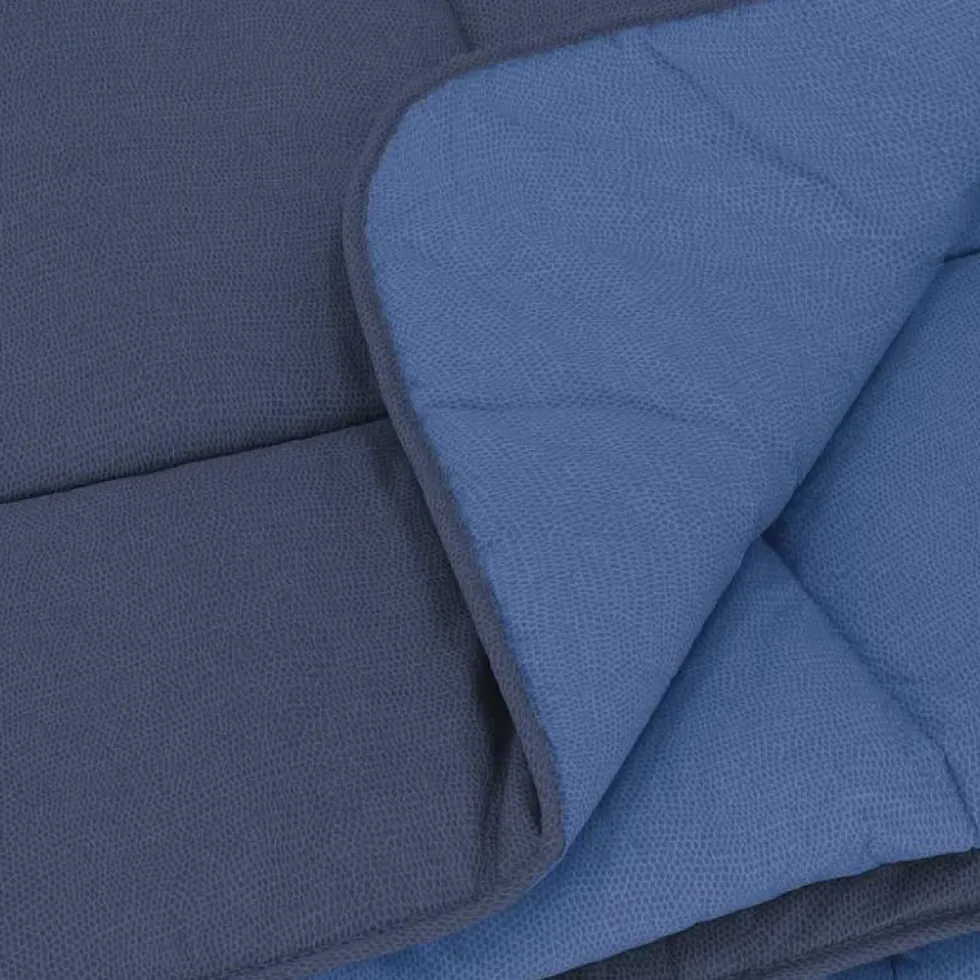 Gabel Trapunta Matrimoniale Leggera Chromo Blu