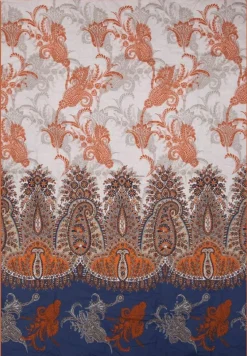 Granfoulard Bassetti Plaid Lario 270x250 v9 brûlé - bruciato