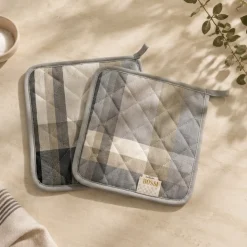 Idea Regalo Cucina: Coppia Presine Bossi Casa 1431 antracite