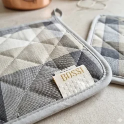 Idea Regalo Cucina: Coppia Presine Bossi Casa 1431 antracite