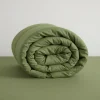 ISTAR Copripiumino matrimoniale MAXI Copritrapunta 270x270 verde