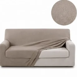 Kit Componibile Genius Pietra: Copridivano 2 Posti e Cuscino Lungo