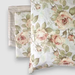 Lenzuola Bloom Rose Matrimoniale 100% Cotone
