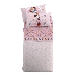 Lenzuola Caleffi completo singolo Disney MINNIE Love