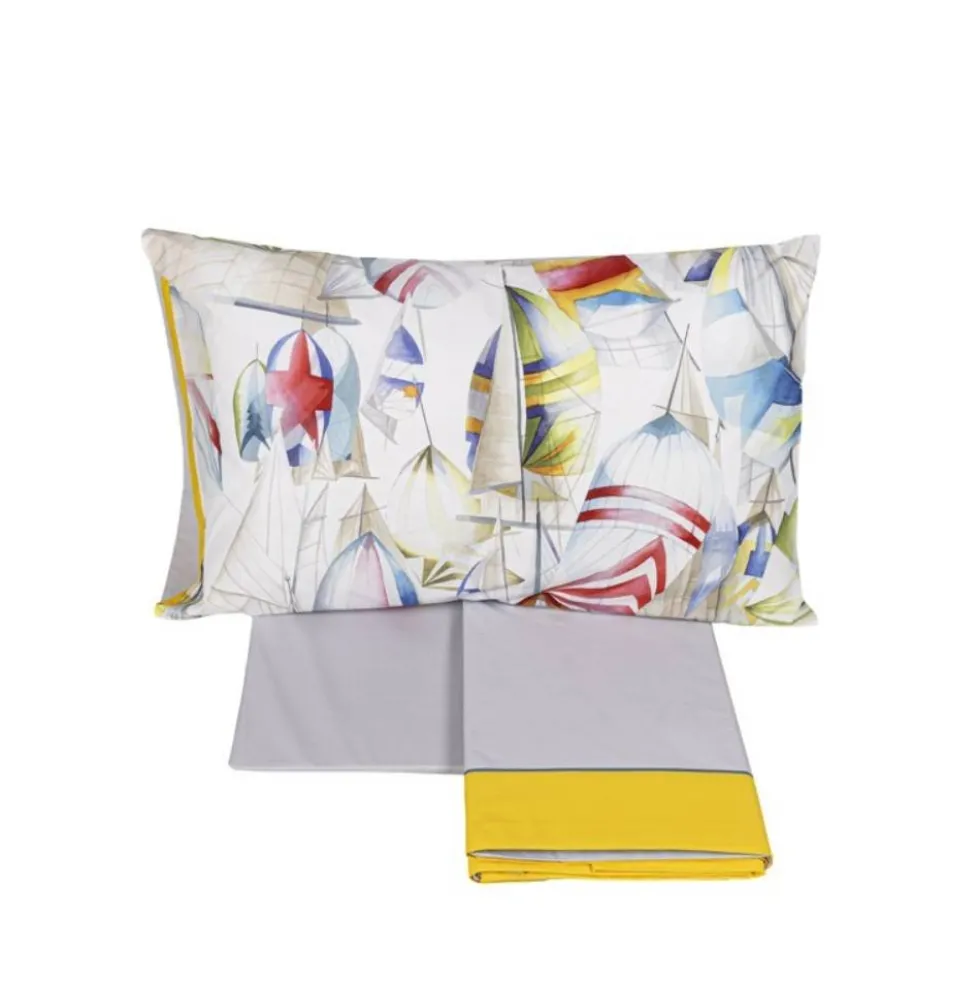 Lenzuola completo FAZZINI matrimoniale SPINNAKER