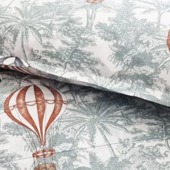 Lenzuola matrimoniale completo SOMMA Amita mongolfiere