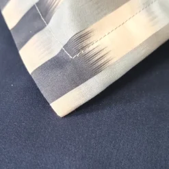 Lenzuola matrimoniale in raso Trussardi FIL A FIL bluette
