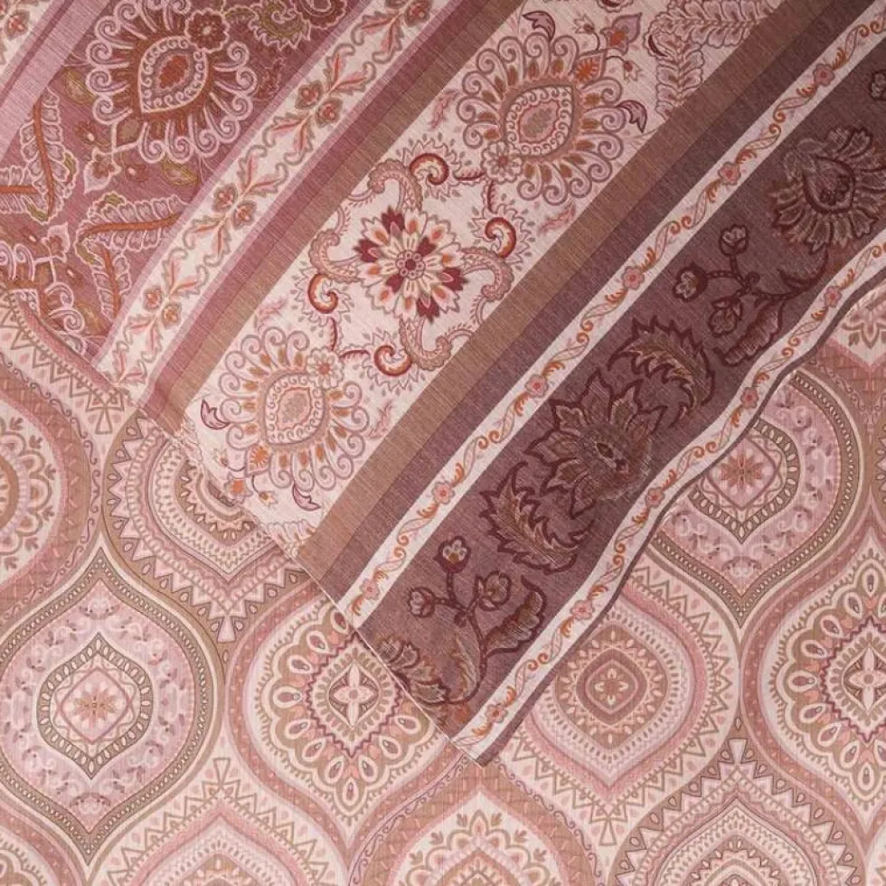 Lenzuola Matrimoniali completo Bassetti Granfoulard Hanbury P1 rosa