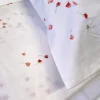 Lenzuola Matrimoniali in percalle ZUCCHI GINNY R1 fiorellini rossi