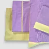 Lenzuola matrimoniali in puro cotone tinto in filo CASSERA Campbell