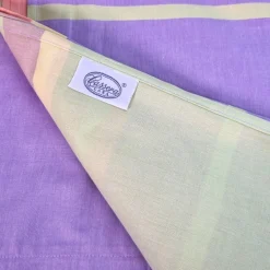Lenzuola matrimoniali in puro cotone tinto in filo CASSERA Campbell