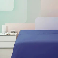 Lenzuola piane di sopra matrimoniale MAXI 300x310 ISTAR bluette