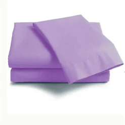 Lenzuola sopra lilla matrimoniale misura MAXI 300x310 ISTAR in cotone