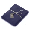 Lenzuolo con angoli Lino 100% FAZZINI Soffio Blu