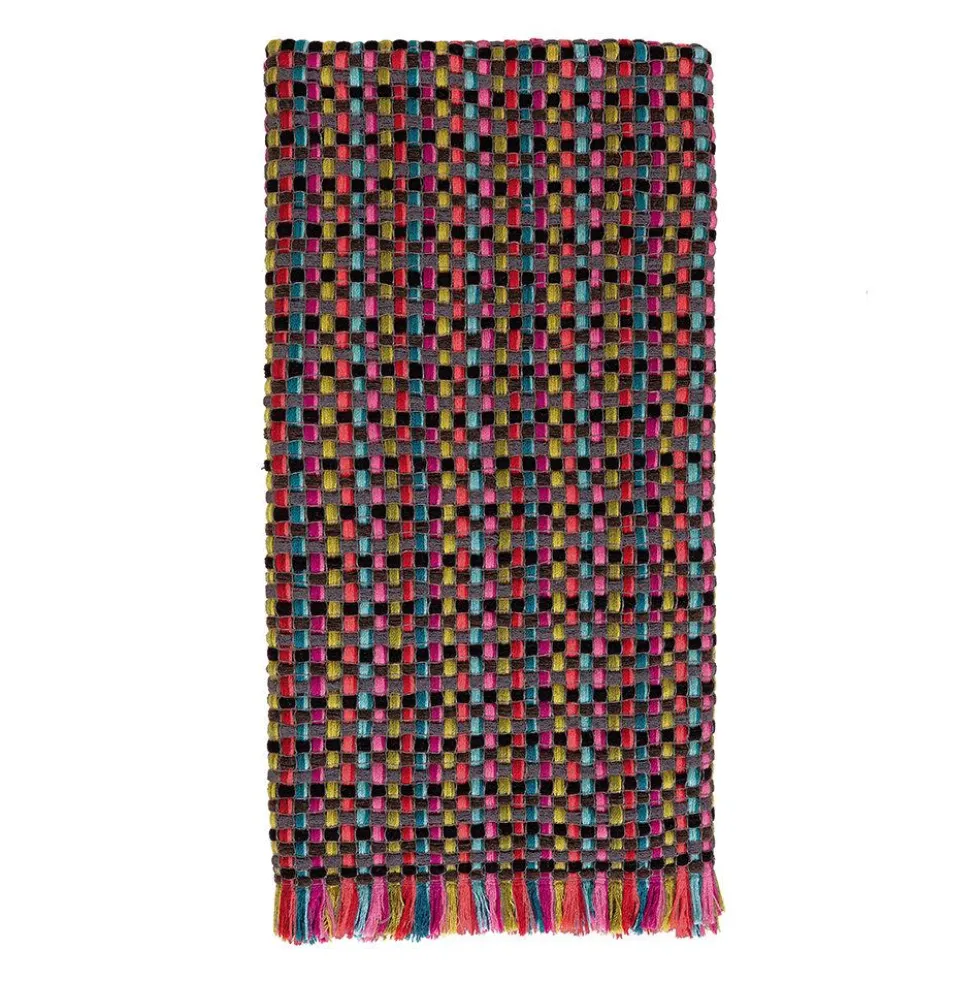 Missoni Home plaid con frange 130x190 cm JOCKER 160 multicolore