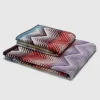 Missoni Home Set 1+1 asciugamani Bagno MAREA 100 Zig-zag