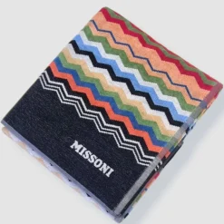 Missoni Home Telo bagno doccia 100x150 YANCY 157 Zig Zag Chevron
