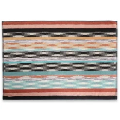 Missoni Home YWAN 159 tappeto bagno 60x90 cm motivo righe e fiamme