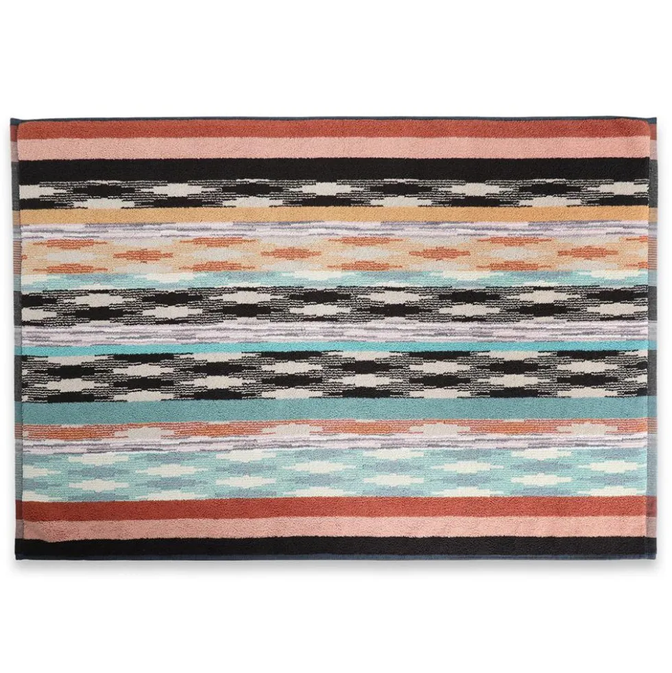 Missoni Home YWAN 159 tappeto bagno 60x90 cm motivo righe e fiamme