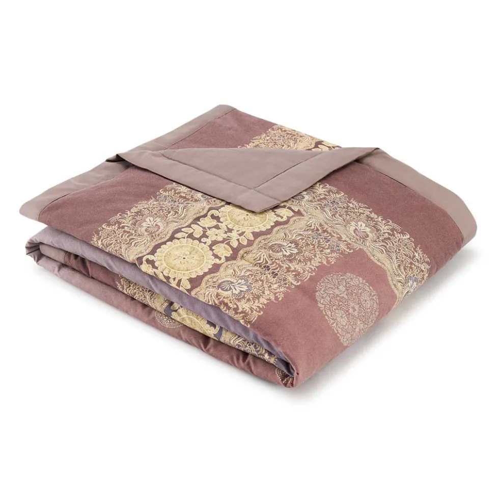 Plaid Bassetti Pallavicino G1 - Design Italiano in Cotone felpato