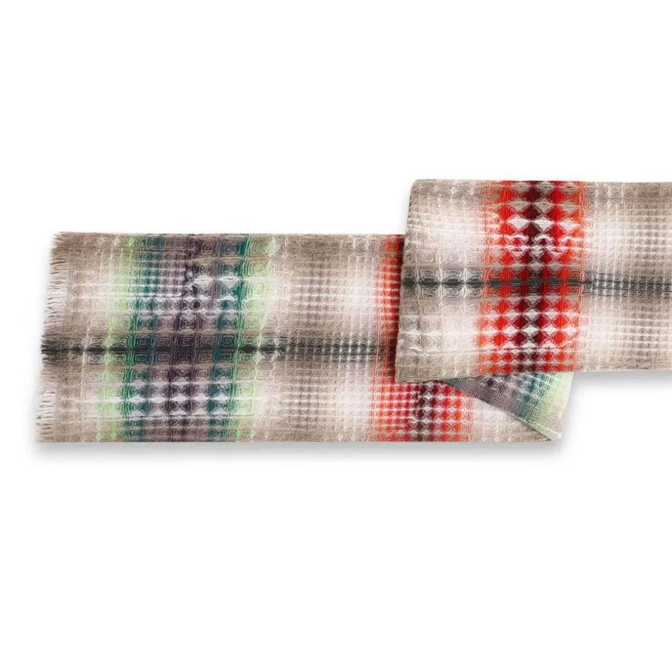 Plaid con frange MISSONI HOME 130 x 190 cm YANN 100