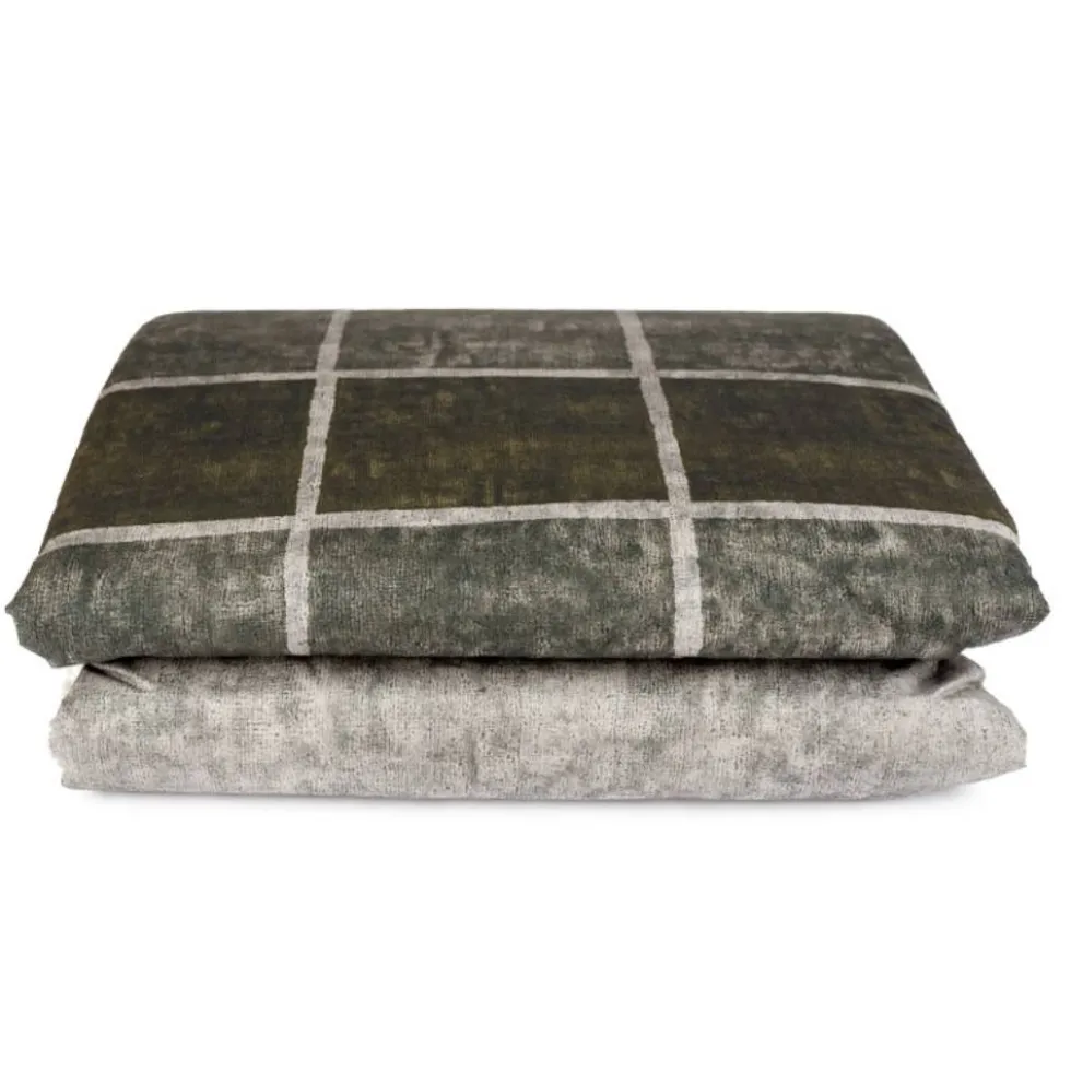 Plaid imbottito da divano CARRARA 130x180 cm Module brown