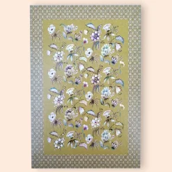 Plaid imbottito da divano GABEL 130x170 cm Mariposa Ambra