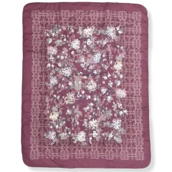Plaid imbottito per divano GABEL 130x170 cm Nuvola bordeaux
