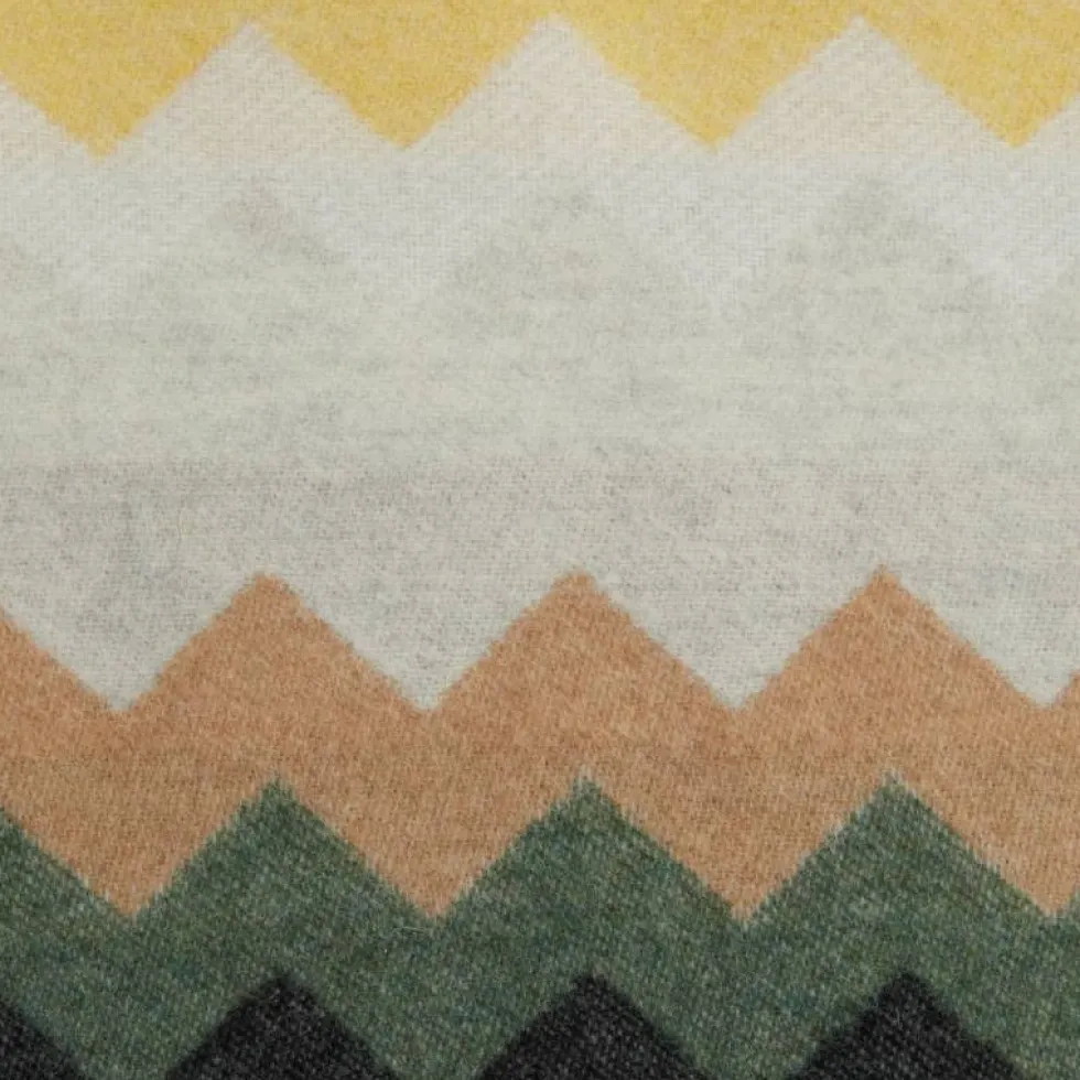 Plaid Missoni Home con frange 130x190 cm CLIFFORD 160 zig-zag