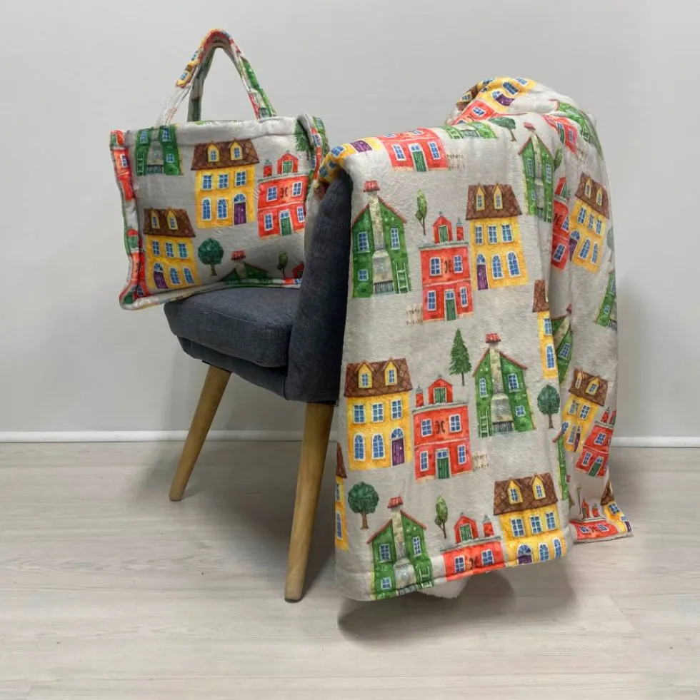 Plaid Super Soft Casette coperta divano-letto mano morbida