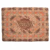 Plaid trapuntato Scaldotto PANTHER Originale 130x170 arancio