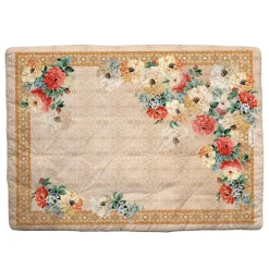 Plaid trapuntato Scaldotto ROYAL Originale 130x170 Oro