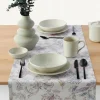 Runner da cucina 45x140 centro tavola Aurora floreale bluette