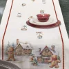 Runner Natalizio in cotone 50x150 TESSITURA RANDI Gingerbread