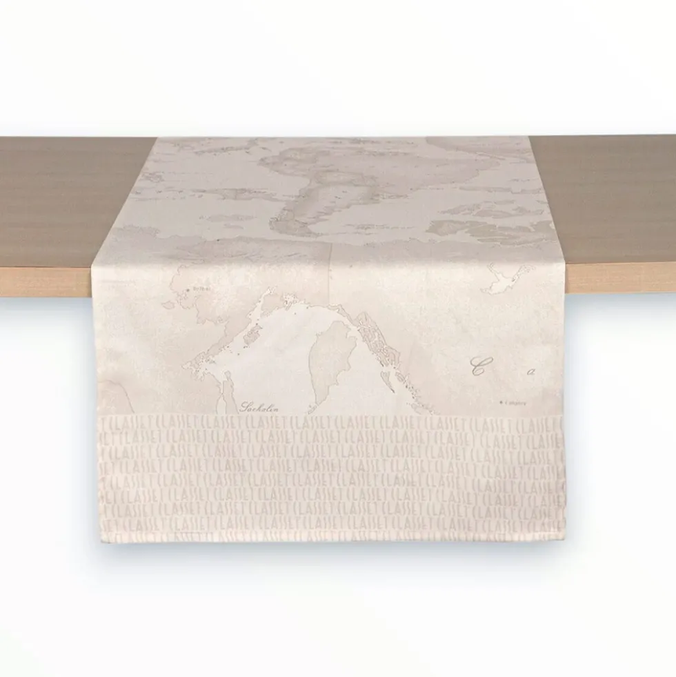 Runner tavola in cotone Prima Classe 50x150 cm avorio